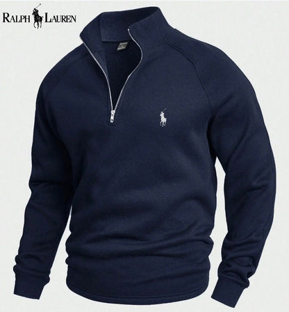 Ralph Lauren® Cotton Half-Zip Sweater