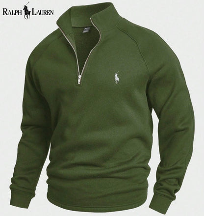 Ralph Lauren® Cotton Half-Zip Sweater