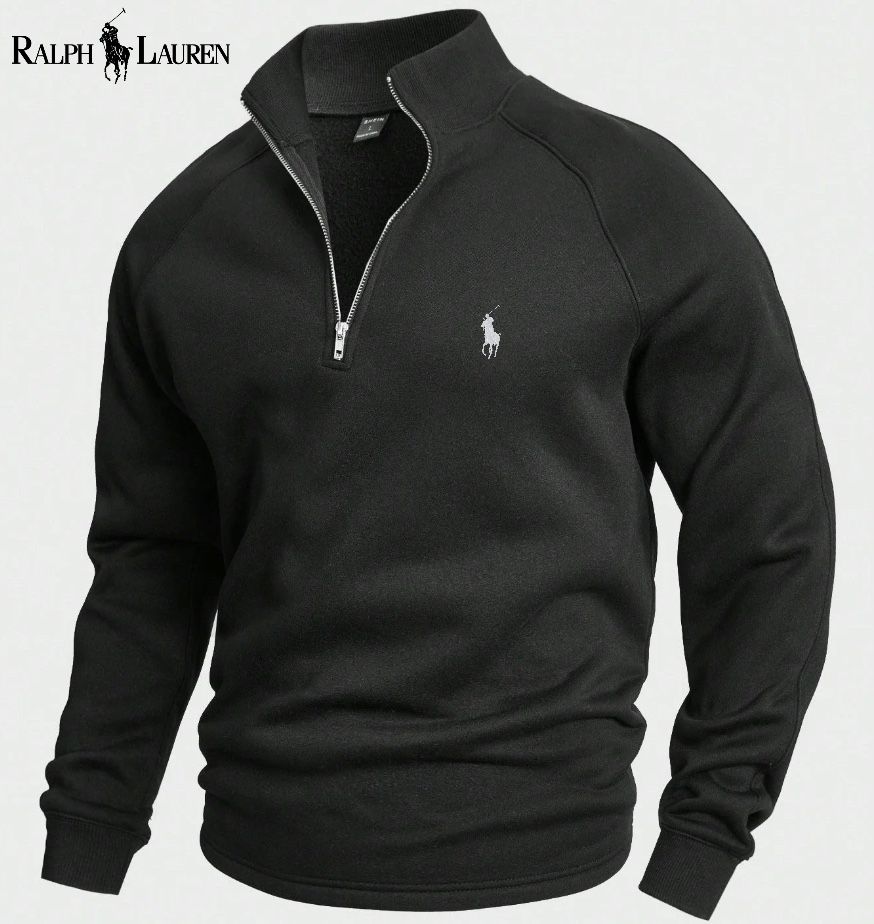Ralph Lauren® Cotton Half-Zip Sweater