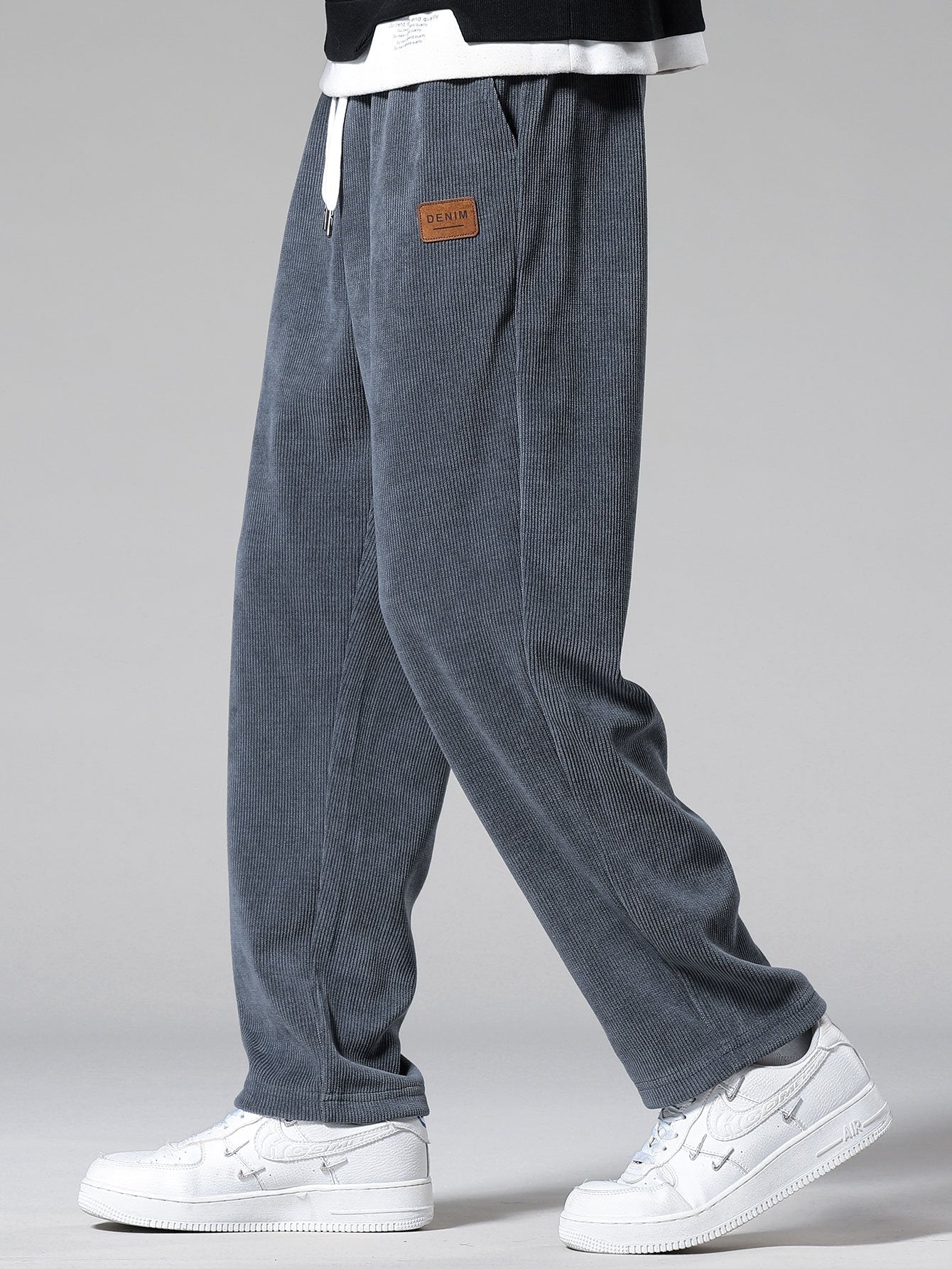 Classic Straight-Leg Corduroy Trousers