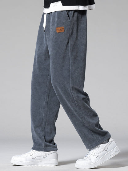 Classic Straight-Leg Corduroy Trousers