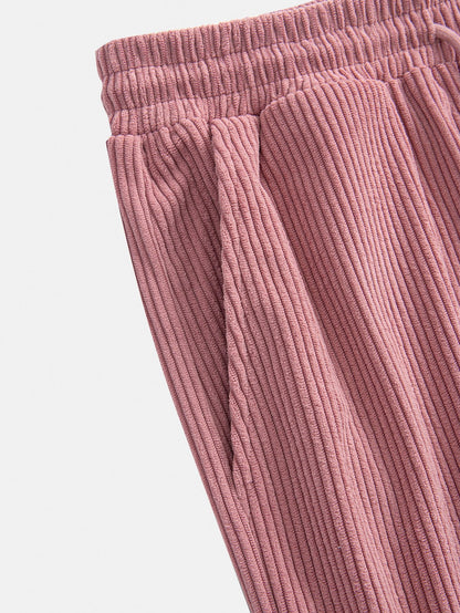 Classic Straight-Leg Corduroy Trousers
