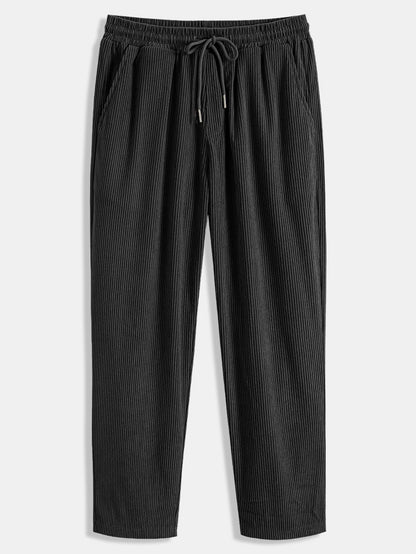 Classic Straight-Leg Corduroy Trousers