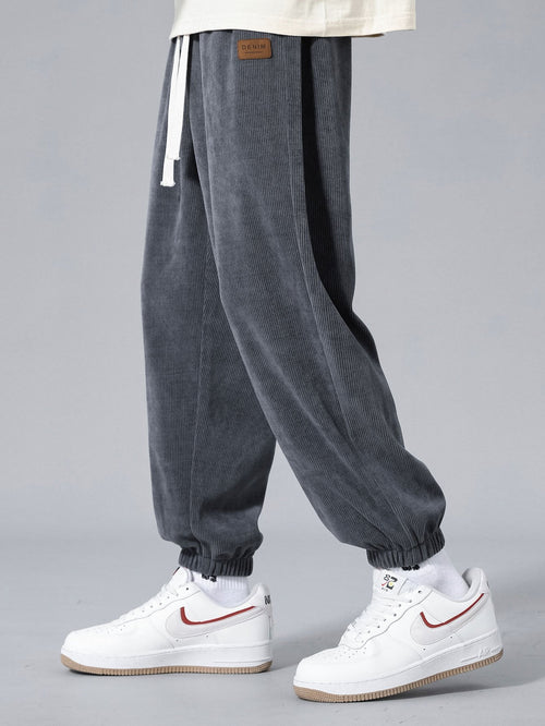 Velvety Corduroy Sweatpants