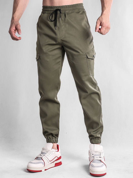 Chino Style Cargo Joggers
