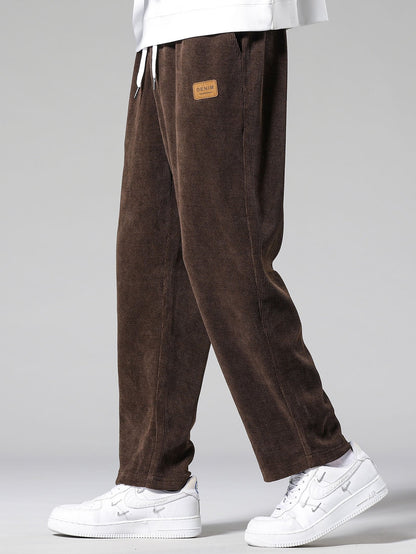 Classic Straight-Leg Corduroy Trousers