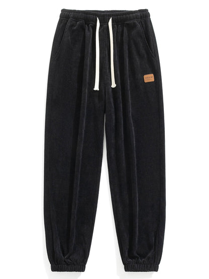 Velvety Corduroy Sweatpants