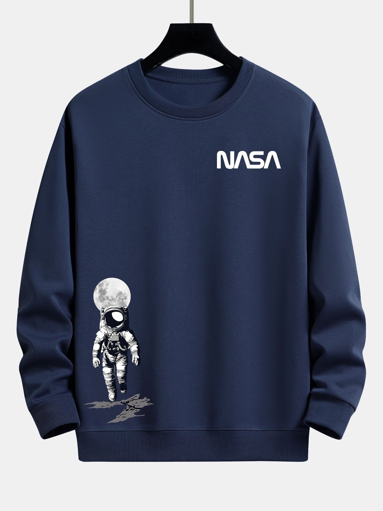 Relaxed Fit Sweatshirt Featuring NASA Astronaut Design