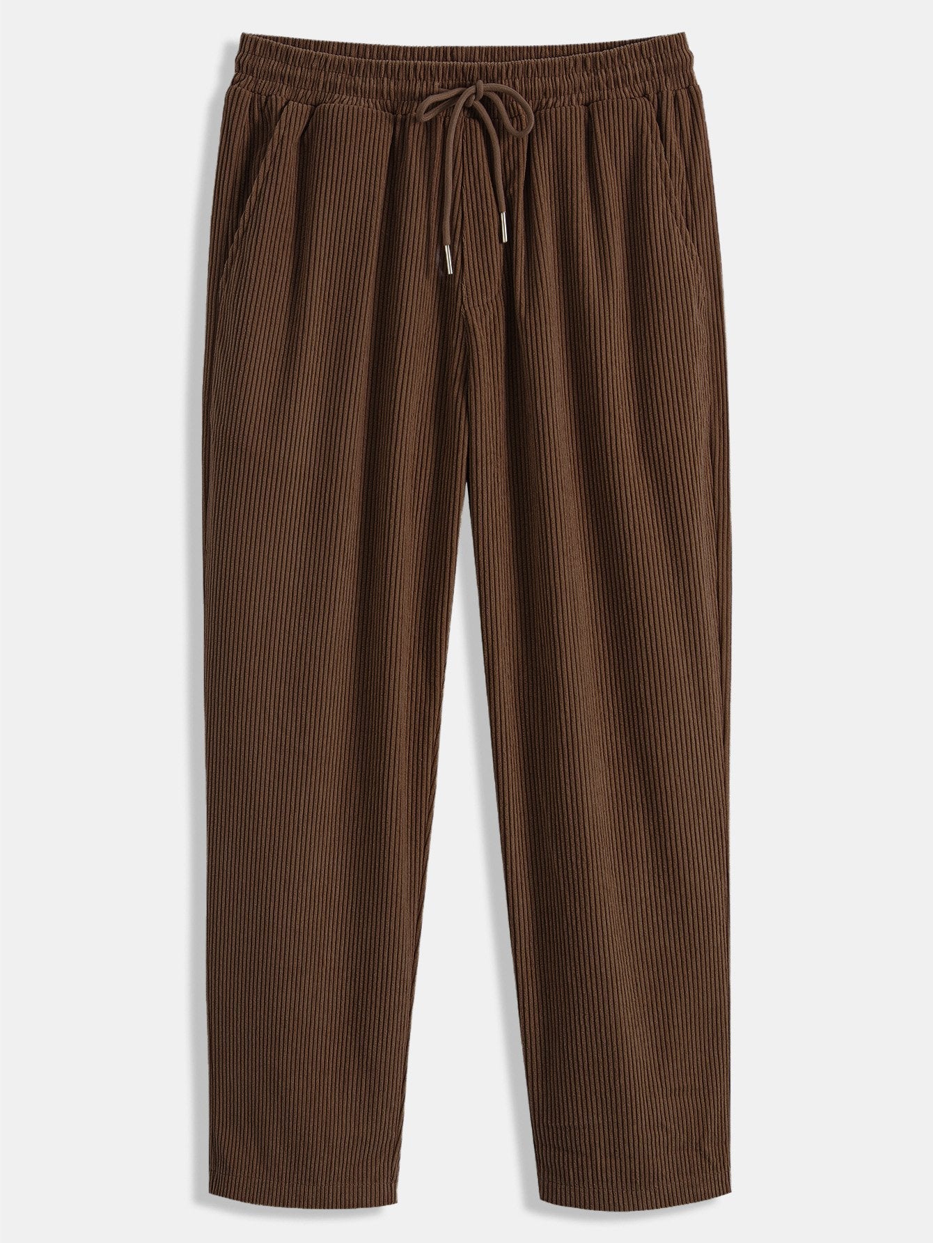 Classic Straight-Leg Corduroy Trousers
