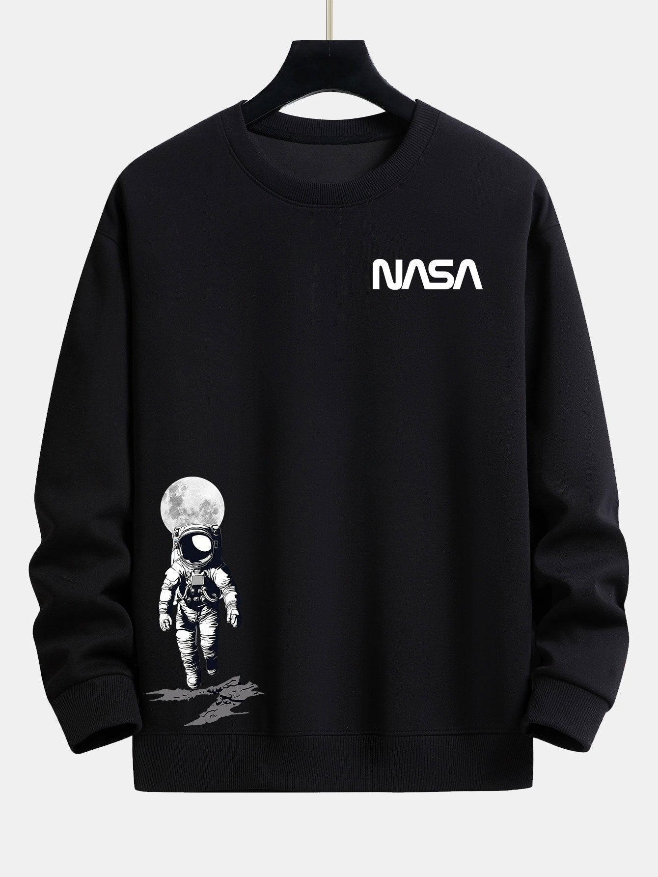 Relaxed Fit Sweatshirt Featuring NASA Astronaut Design