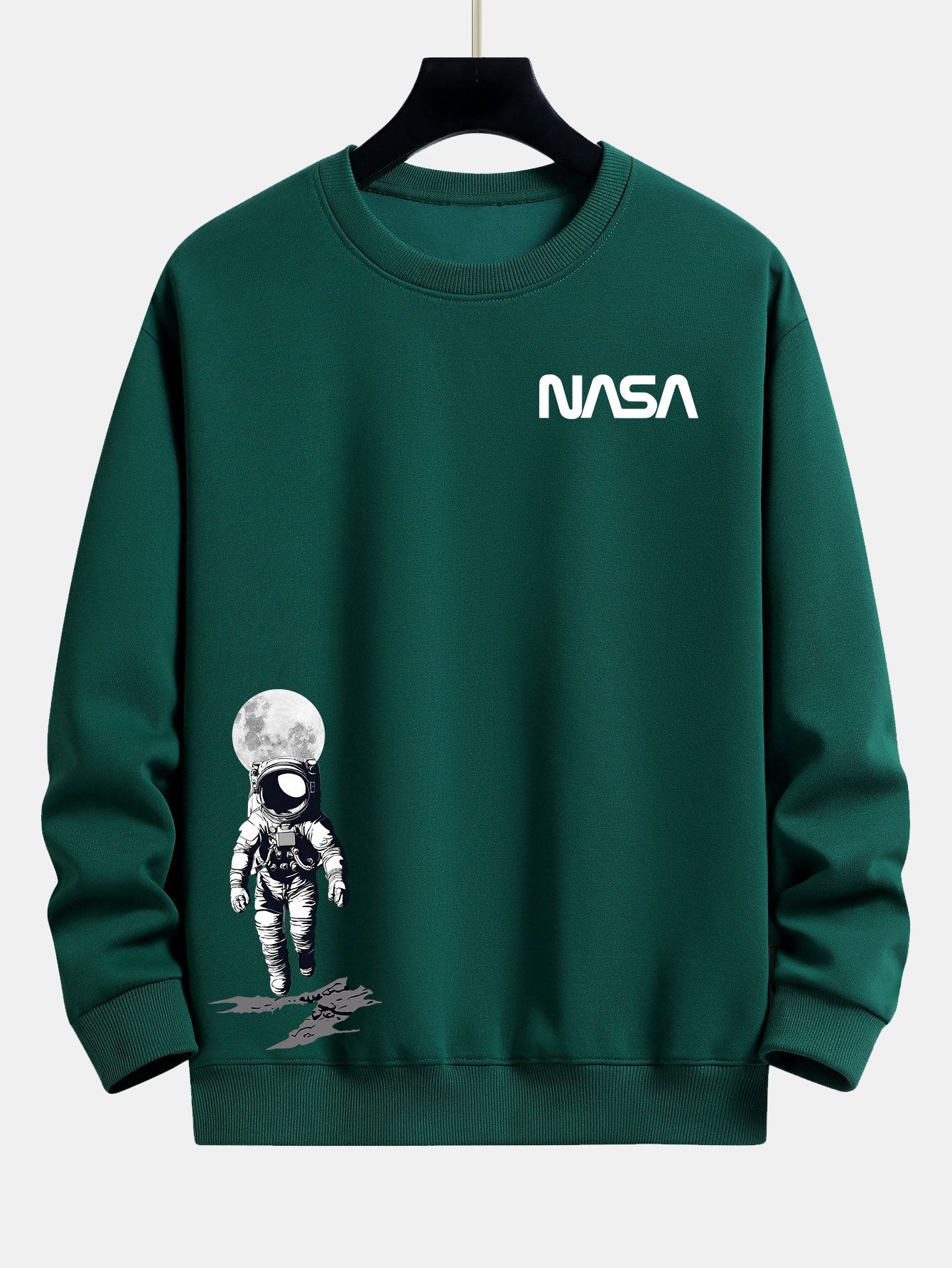 Relaxed Fit Sweatshirt Featuring NASA Astronaut Design