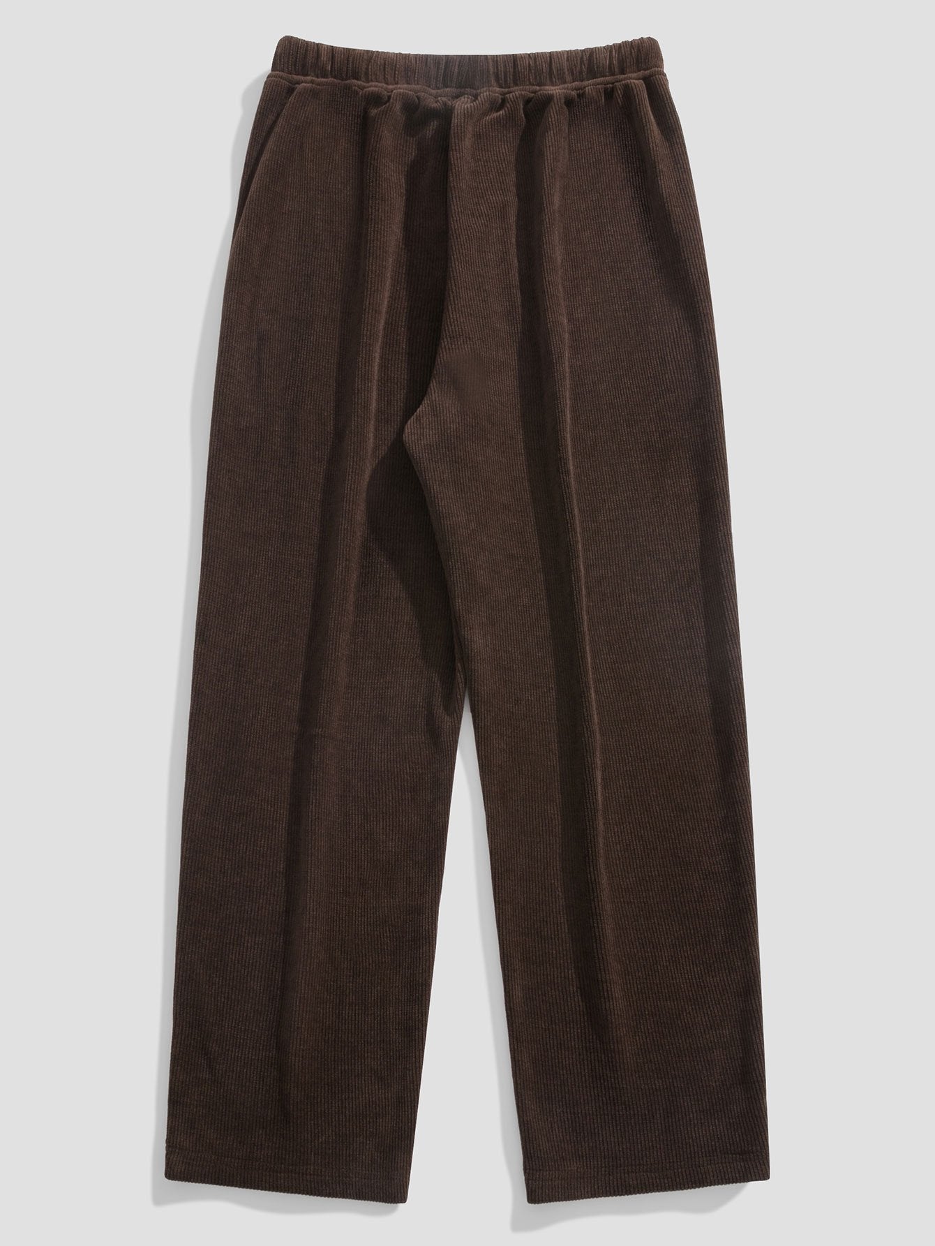 Classic Straight-Leg Corduroy Trousers