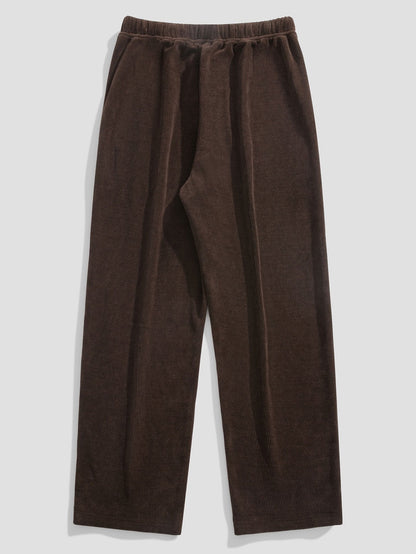 Classic Straight-Leg Corduroy Trousers