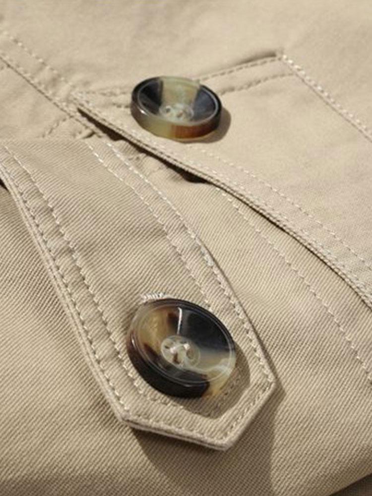 Extended Length Chino Coat