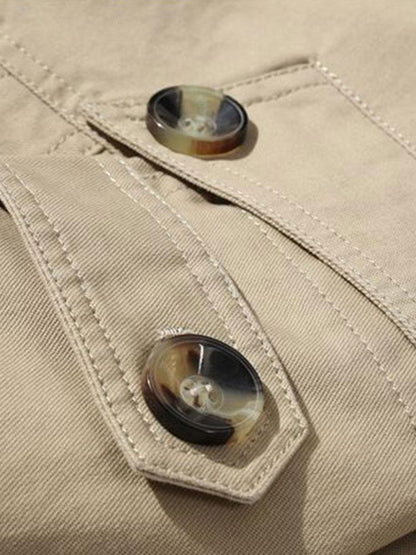 Extended Length Chino Coat