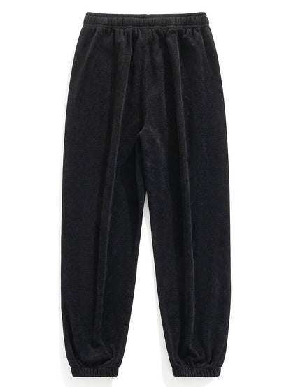 Velvety Corduroy Sweatpants