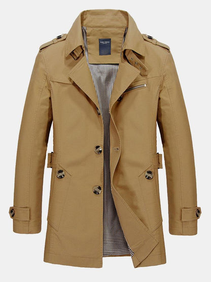 Extended Length Chino Coat
