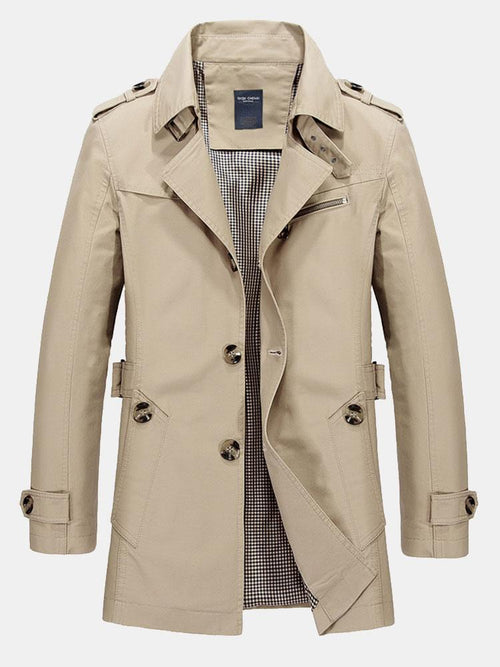 Extended Length Chino Coat