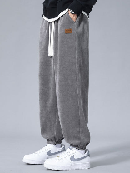 Velvety Corduroy Sweatpants