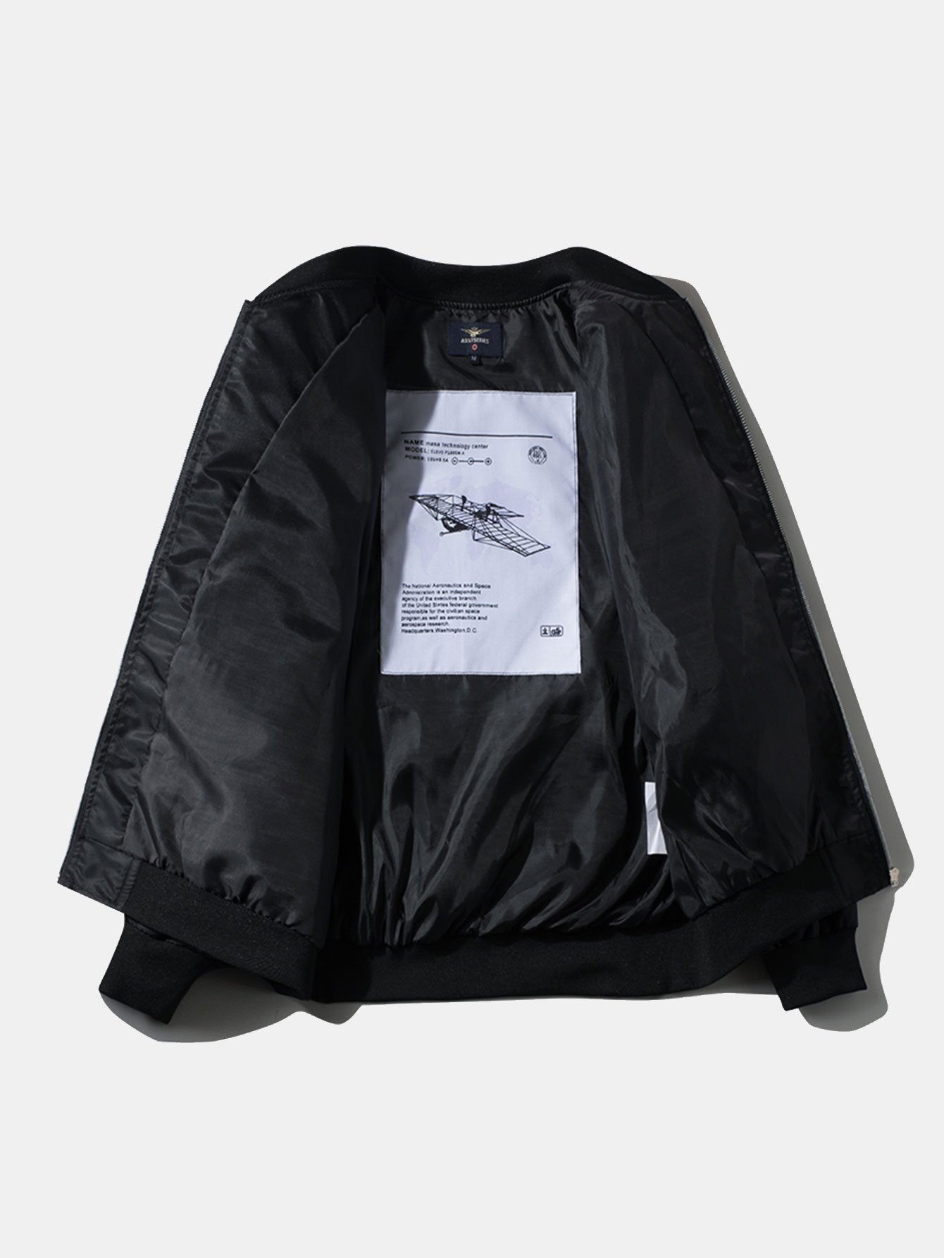 Extra-Large NASA Graphic Bomber Jacket
