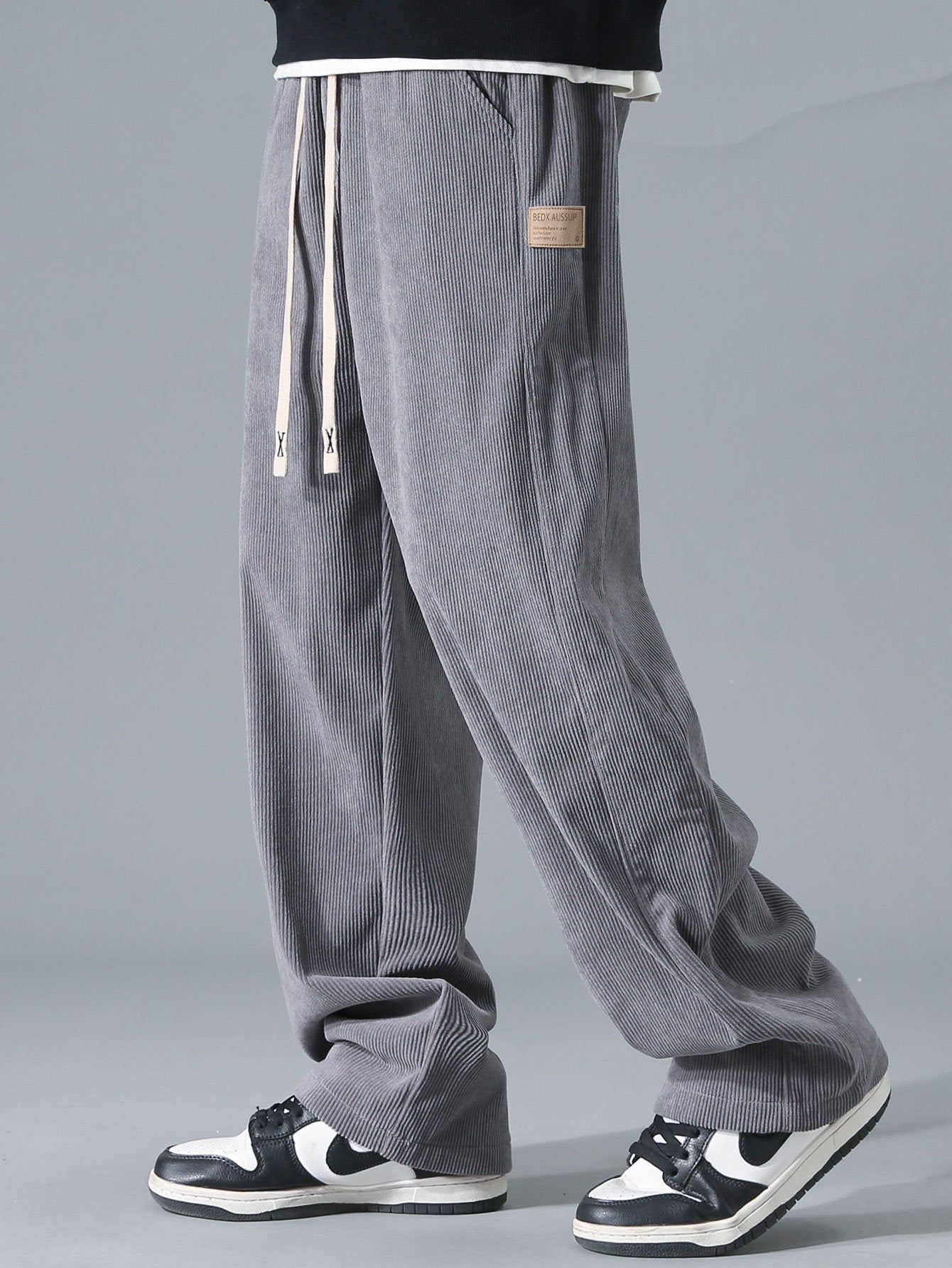 Classic Straight Leg Corduroy Trousers