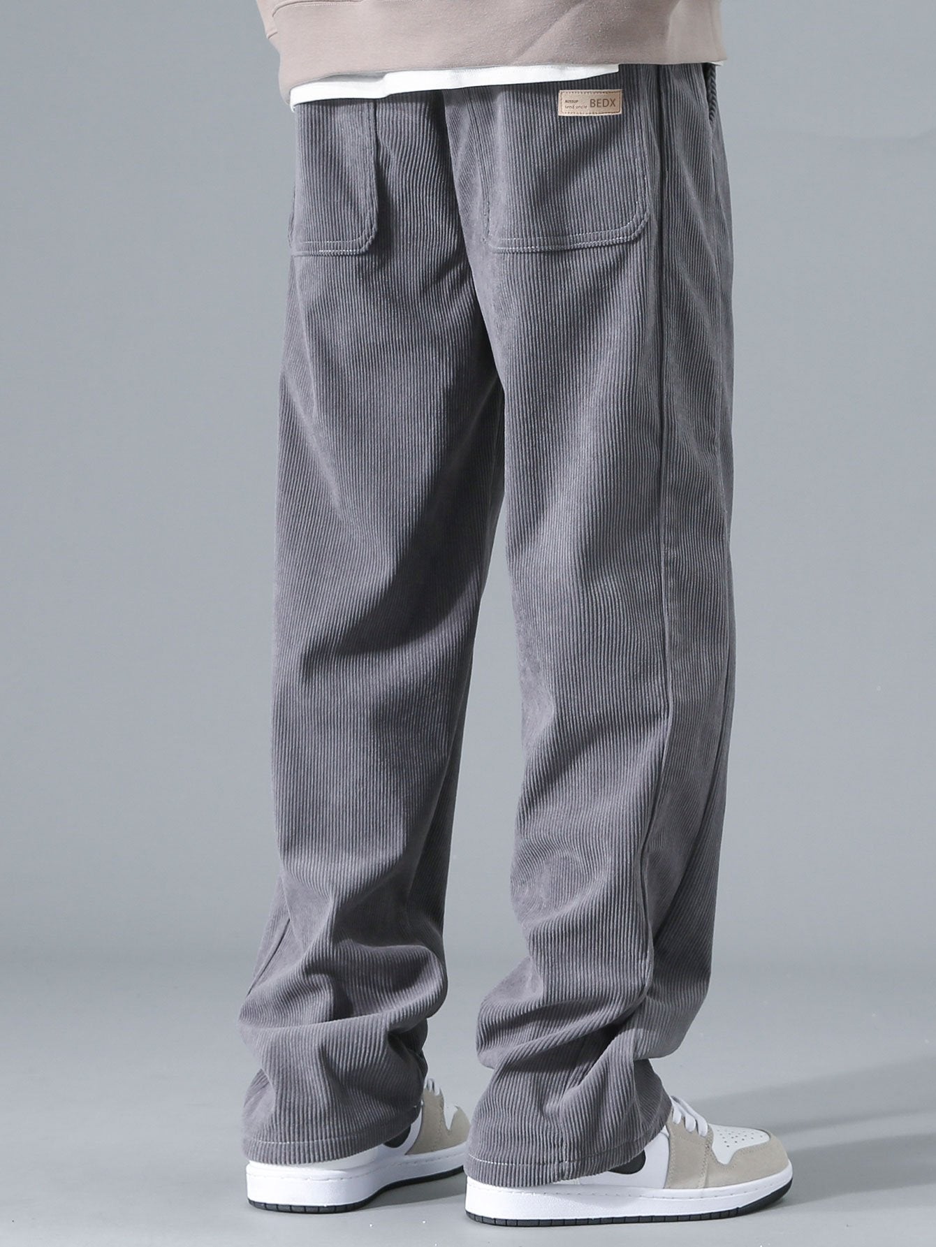 Classic Straight Leg Corduroy Trousers