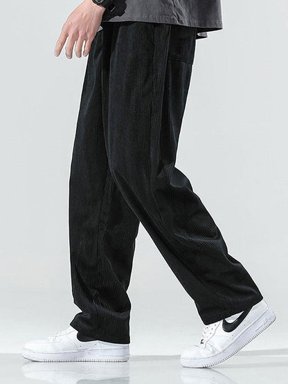 Classic Straight-Leg Corduroy Trousers