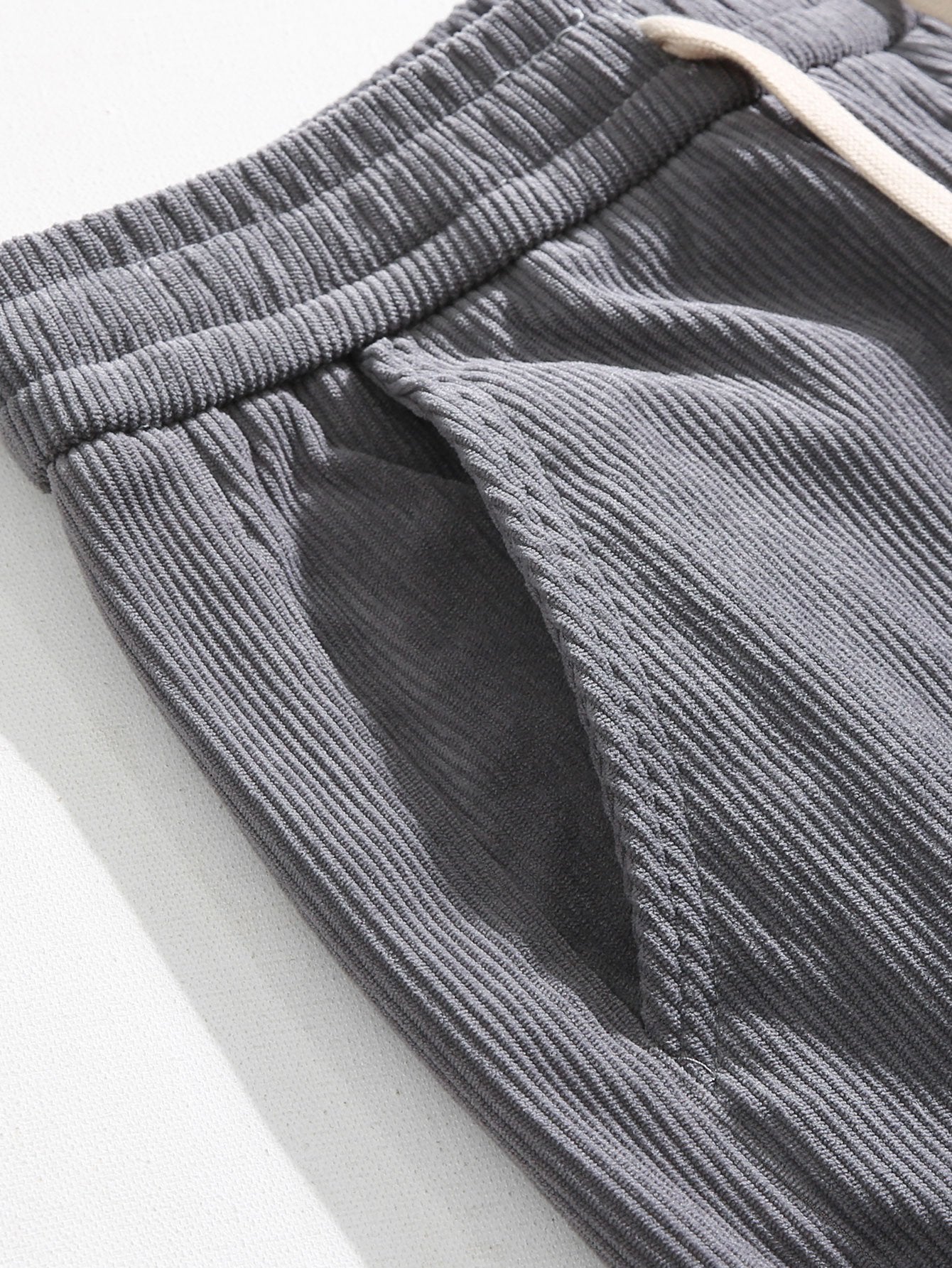 Classic Straight-Leg Corduroy Trousers