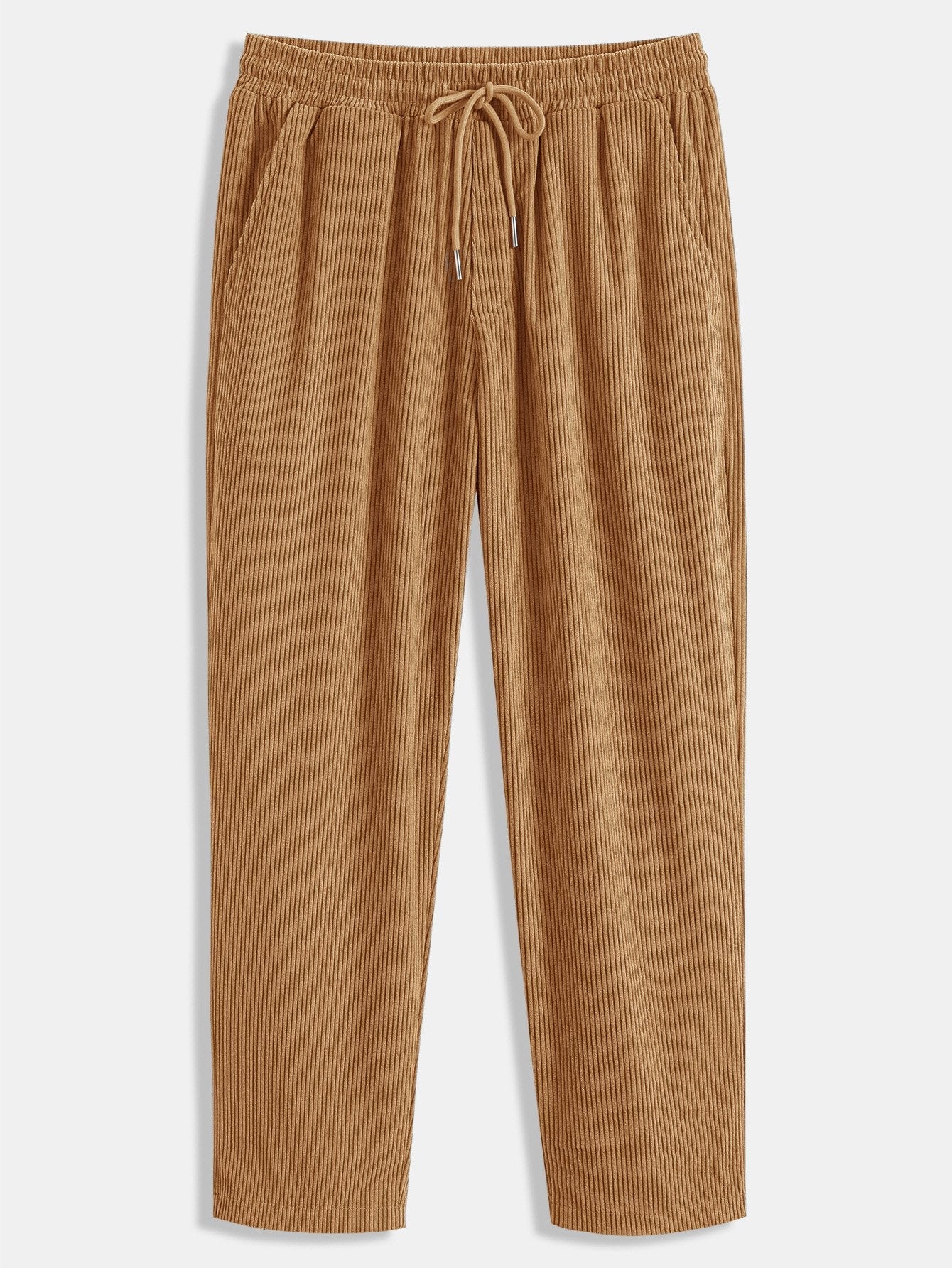 Classic Straight-Leg Corduroy Trousers