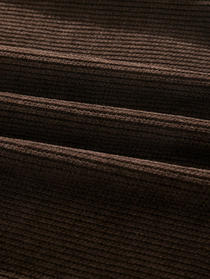 Classic Straight-Leg Corduroy Trousers