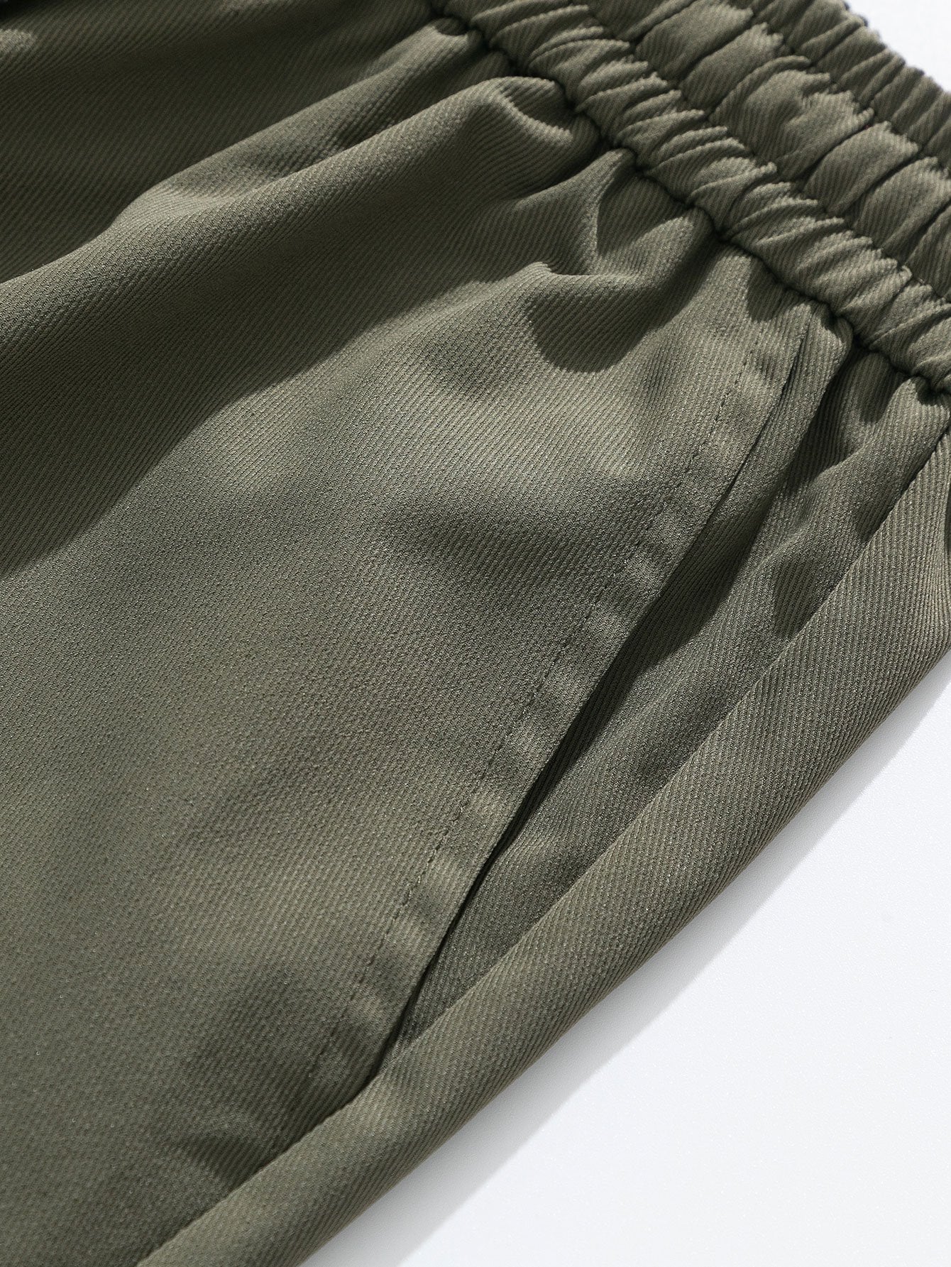 Adjustable Waist Cargo Trousers