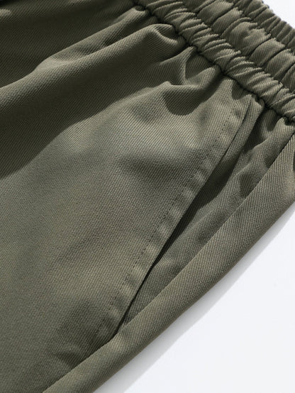 Adjustable Waist Cargo Trousers