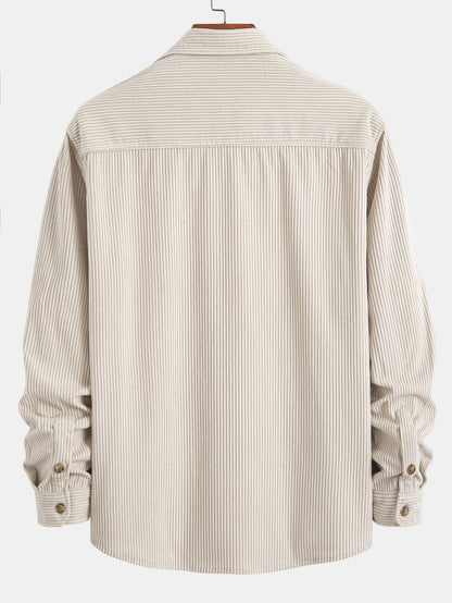 Dual Pocket Corduroy Shirt