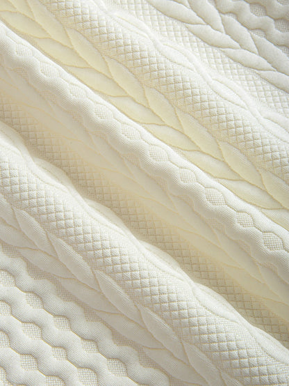 Twisted Texture Jacquard Polo