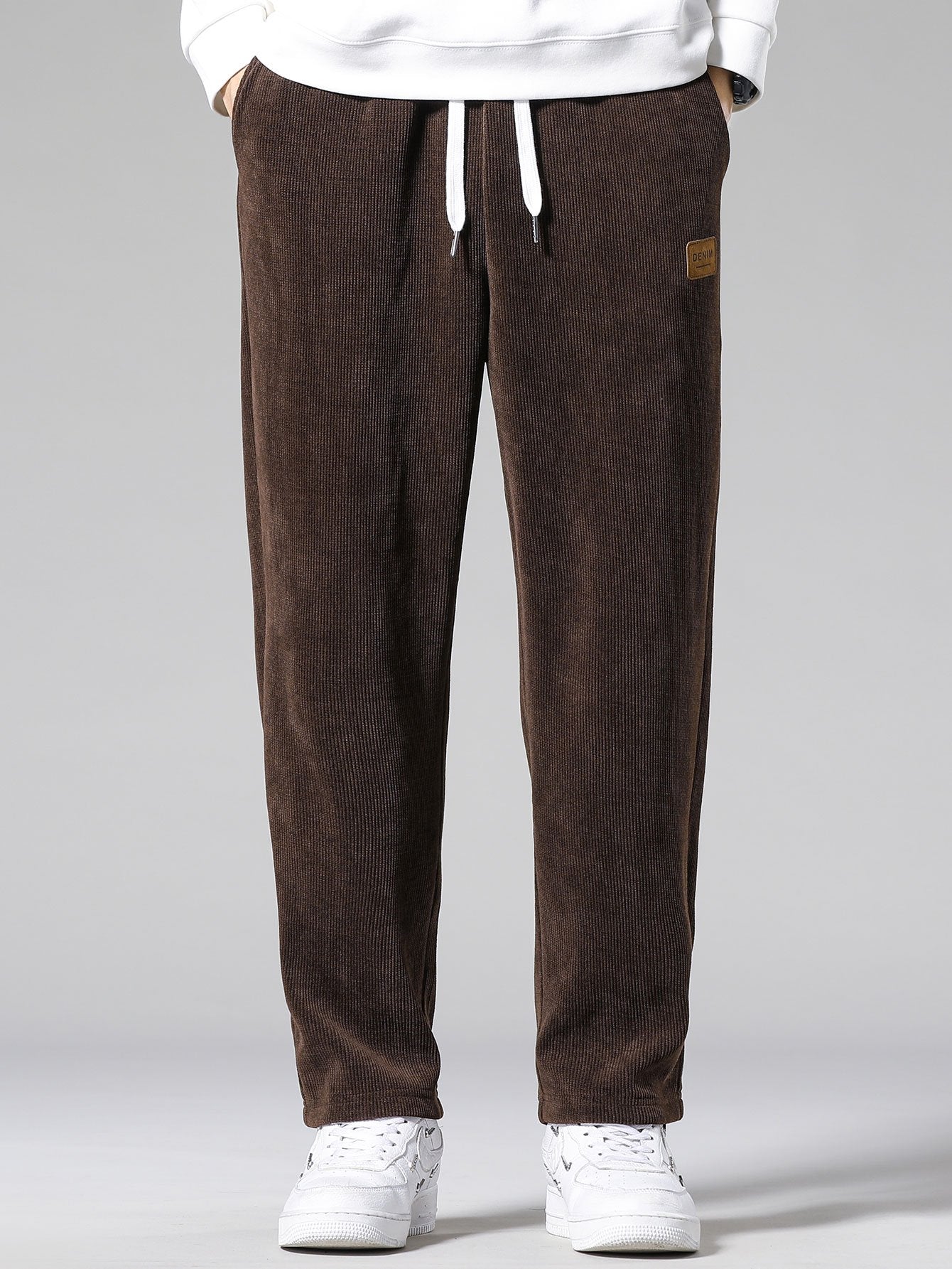 Classic Straight-Leg Corduroy Trousers