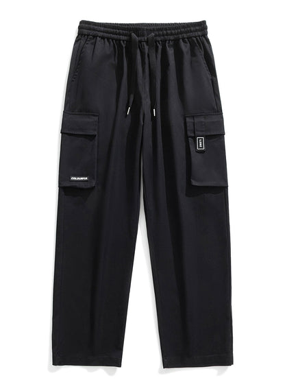 Adjustable Waist Cargo Trousers