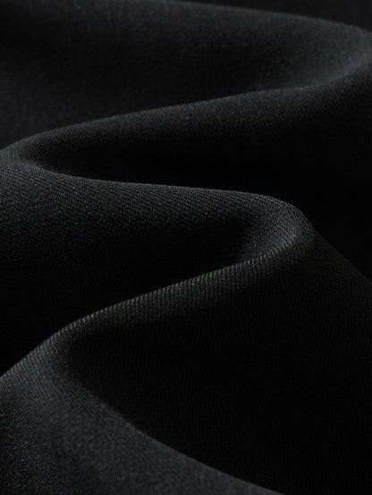 Comfortable Elastic Waist Straight-Leg Pants