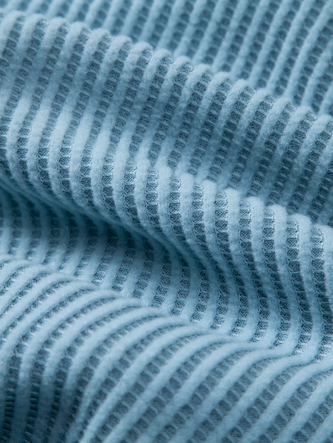 Waffle Button-Up Shirt with Matching Drawstring Waffle Shorts