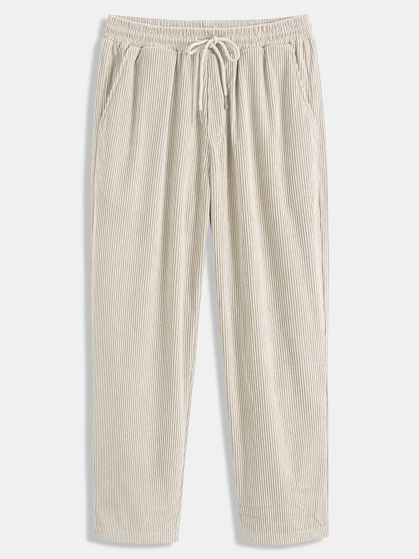 Classic Straight-Leg Corduroy Trousers