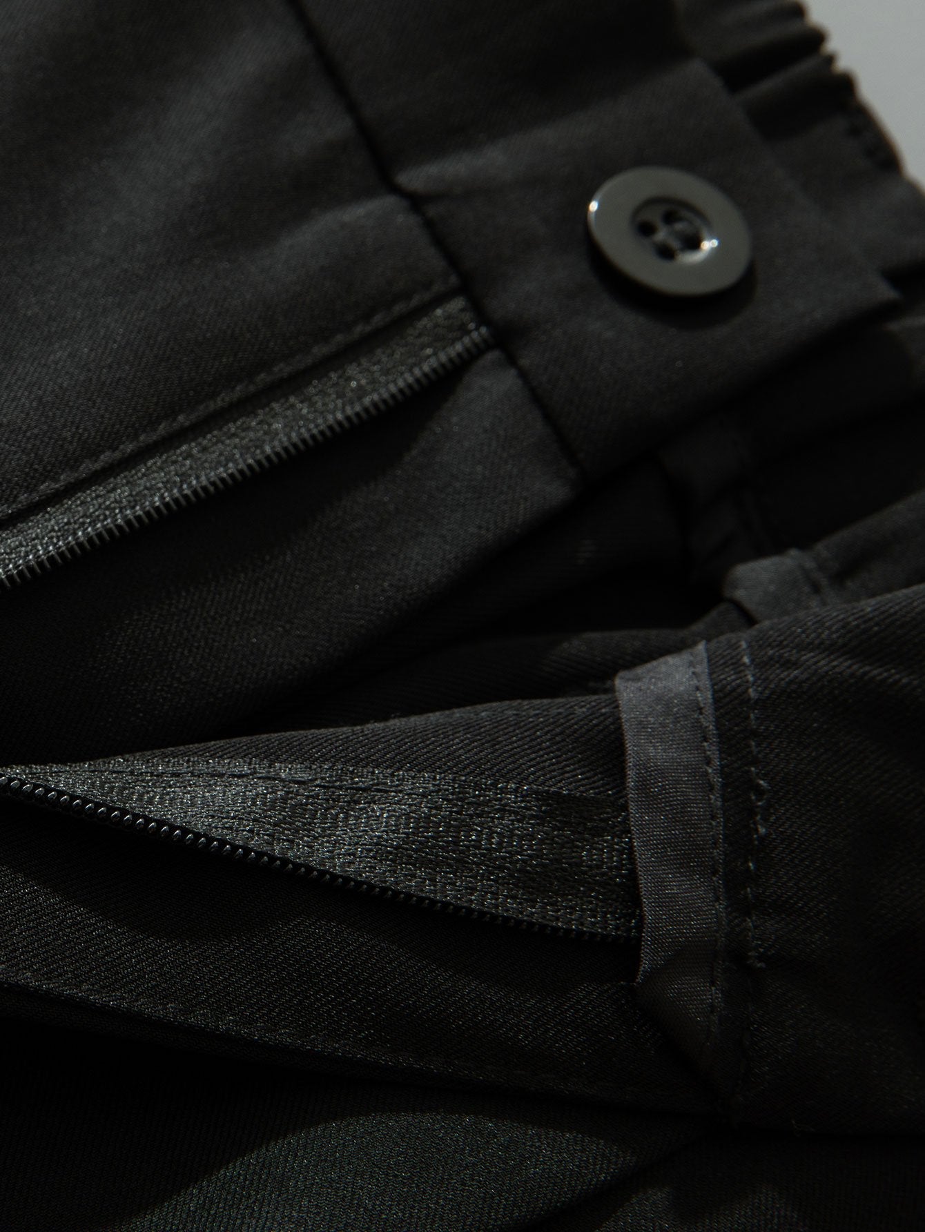 Comfortable Elastic Waist Straight-Leg Pants