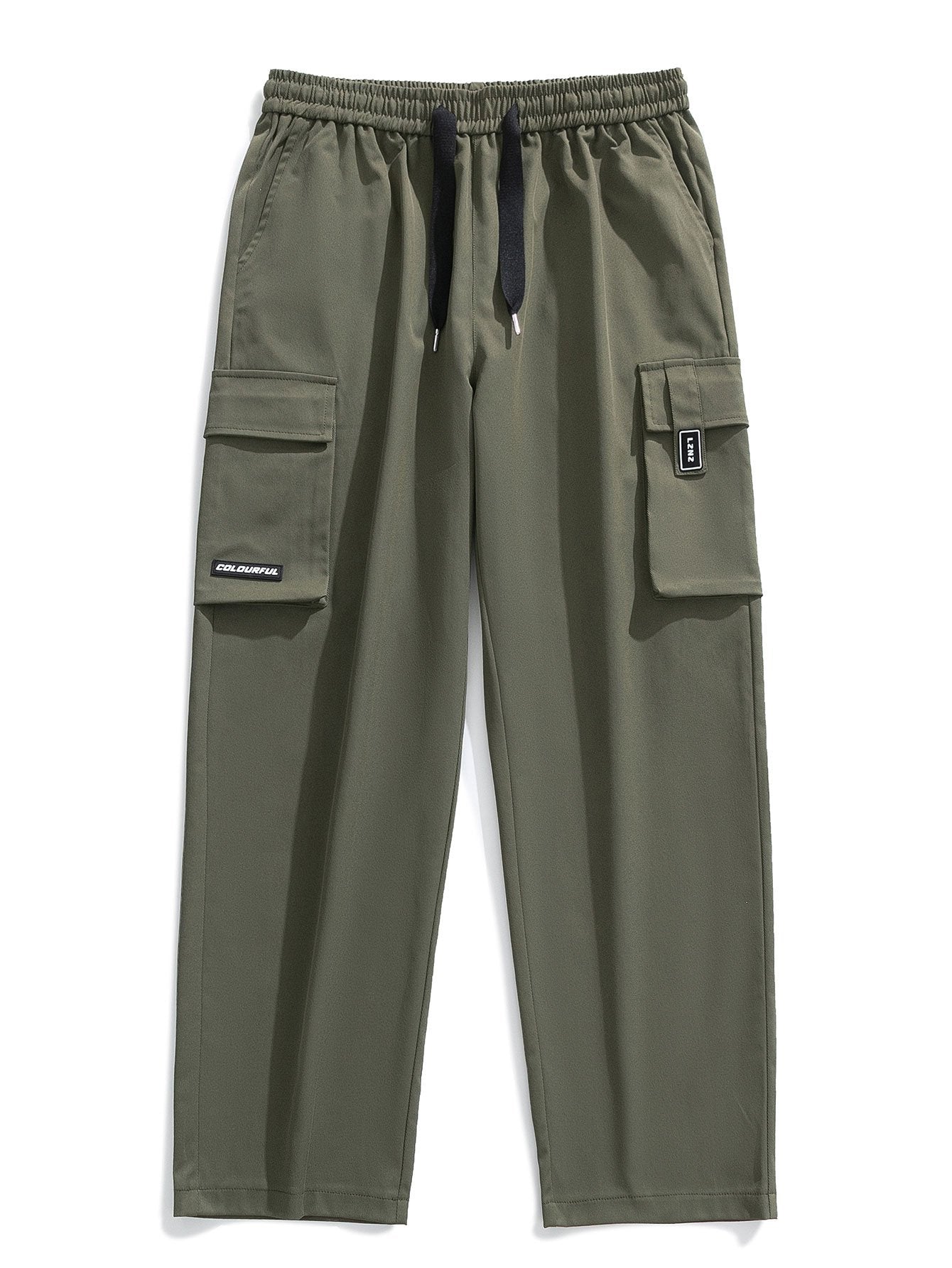 Adjustable Waist Cargo Trousers