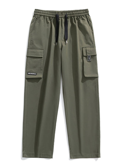 Adjustable Waist Cargo Trousers
