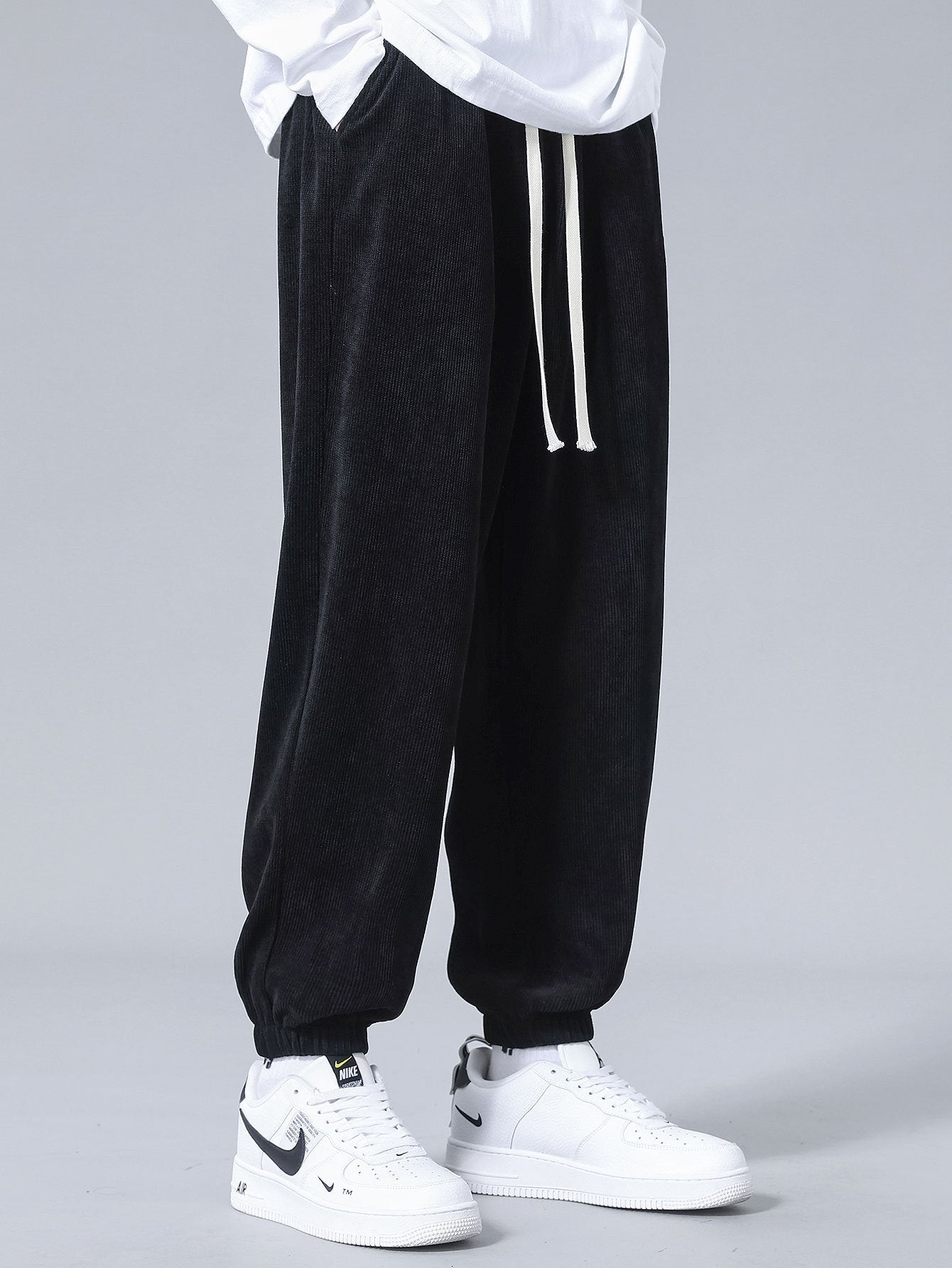 Velvety Corduroy Sweatpants