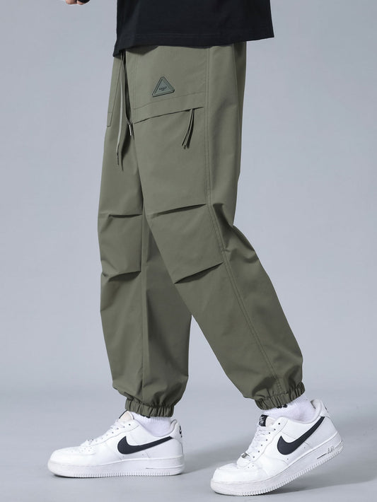 Adjustable Waist Jogger Pants