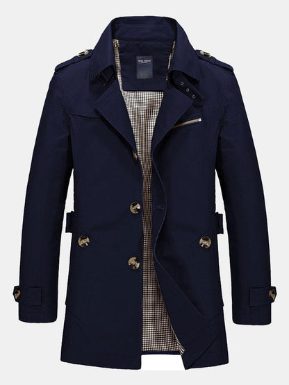 Extended Length Chino Coat