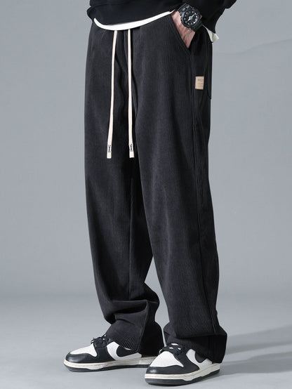 Classic Straight Leg Corduroy Trousers