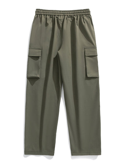 Adjustable Waist Cargo Trousers