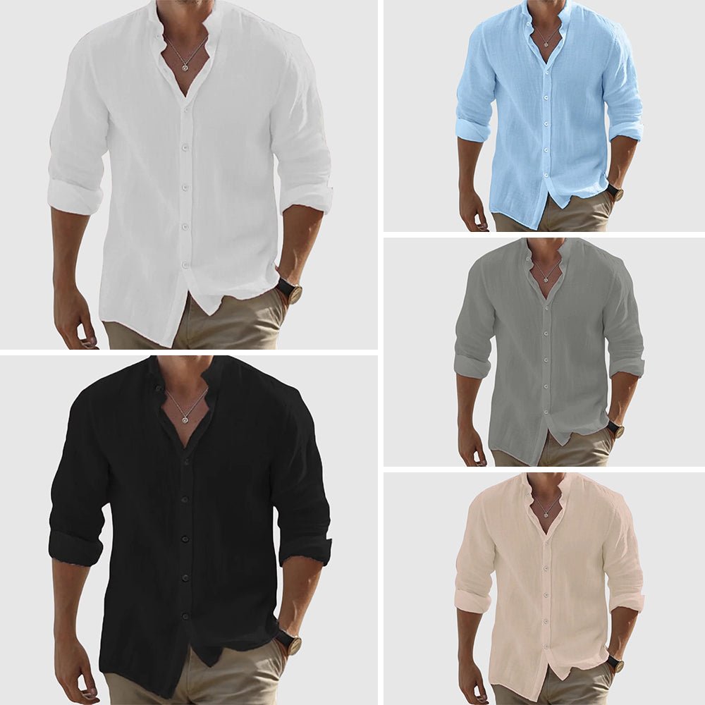 Harbor Linen Shirt by Prescott Tailors