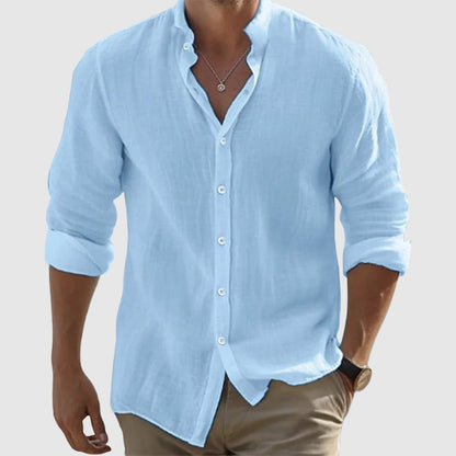 Harbor Linen Shirt by Prescott Tailors