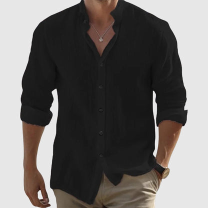 Harbor Linen Shirt by Prescott Tailors
